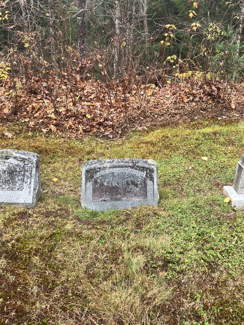 Walter A. Nichols's grave. Photo 1