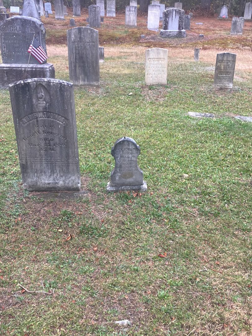 Eller M. Keneson's grave. Photo 1
