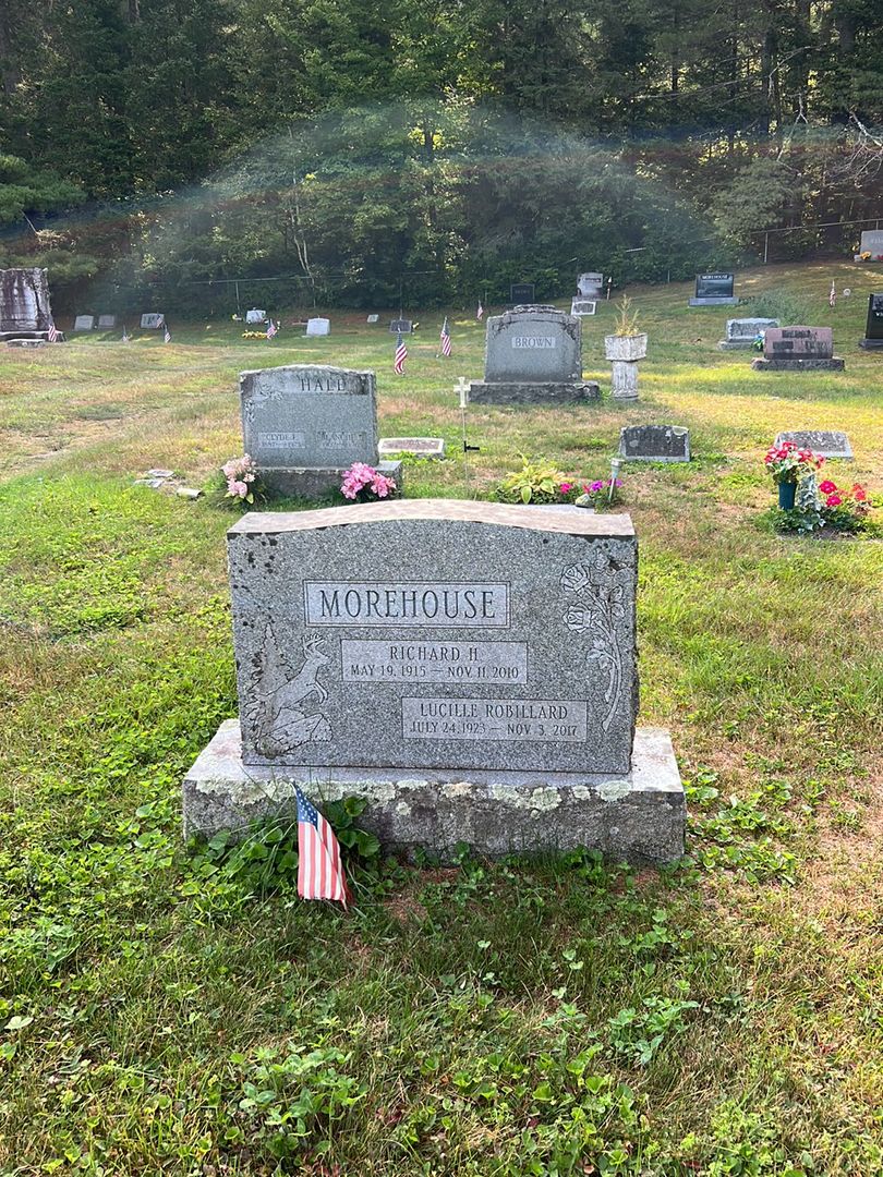 Richard Hale Morehouse's grave. Photo 1