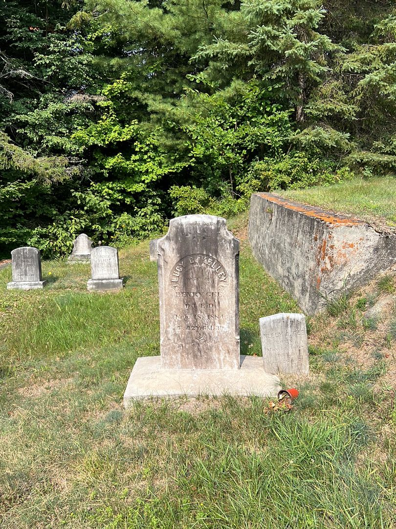 Lucy C. Kelley Gee's grave. Photo 1