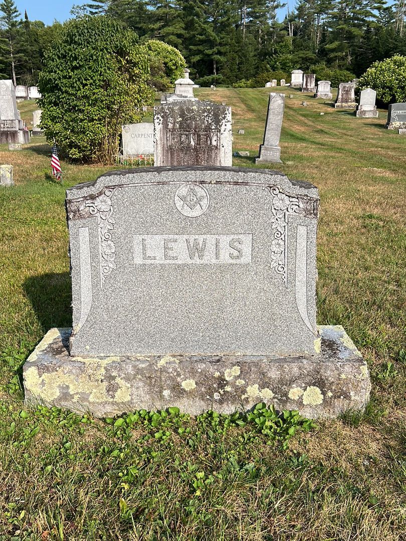 Baby Lewis's grave