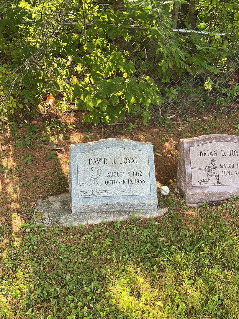 David J. Joyal's grave. Photo 1