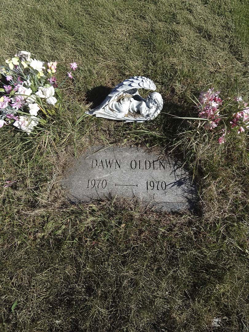 Dawn Marie Olden's grave