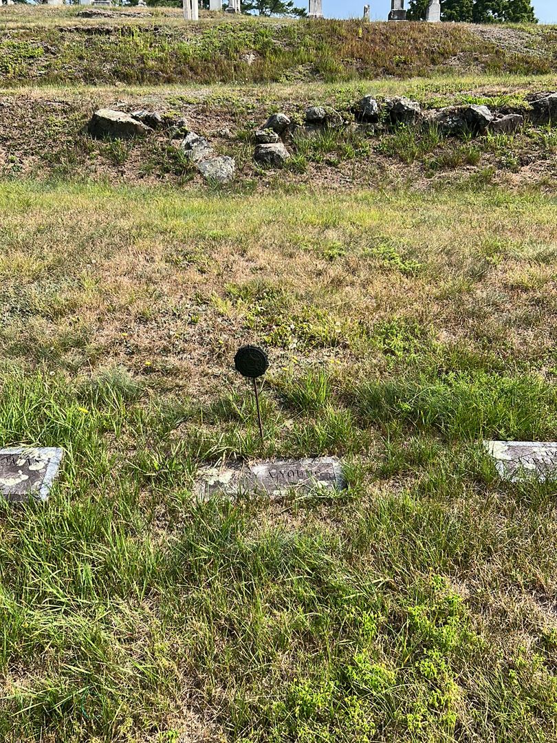 Henry Arthur Young's grave. Photo 1