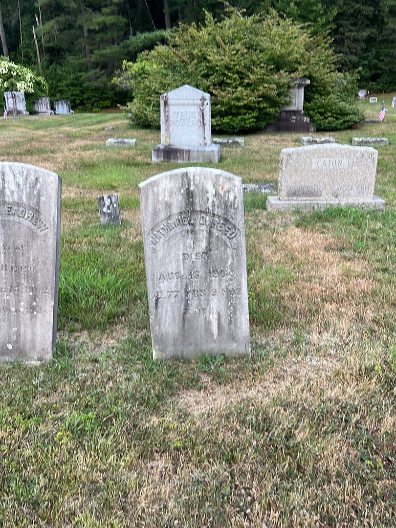 Nathaniel D. Reed's grave. Photo 1