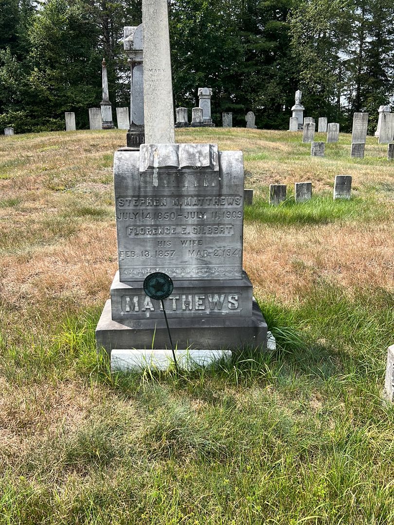 Stephen M. Matthews's grave. Photo 1