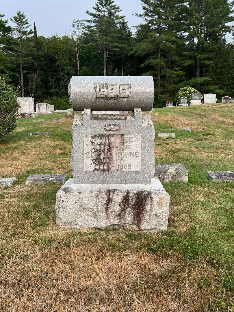 Irving Lee's grave. Photo 1