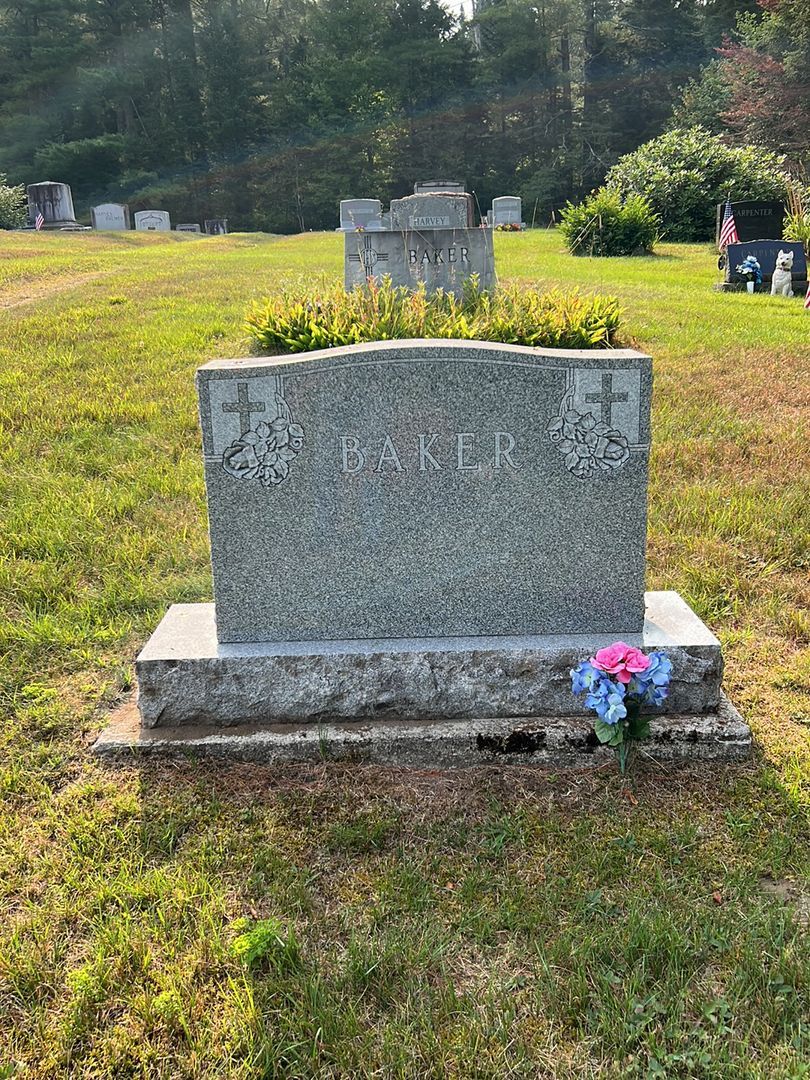 Cleona Tatro Ramage Baker's grave. Photo 1