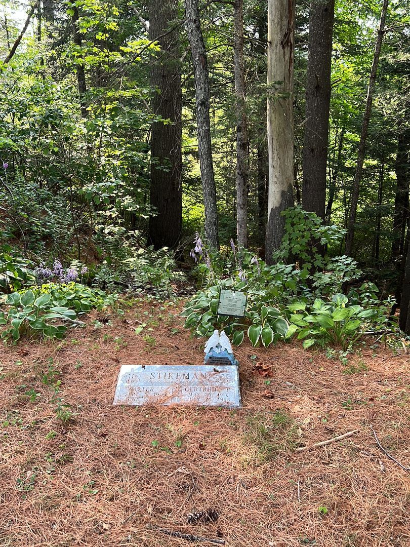 Gertrude P. Stikeman's grave. Photo 1