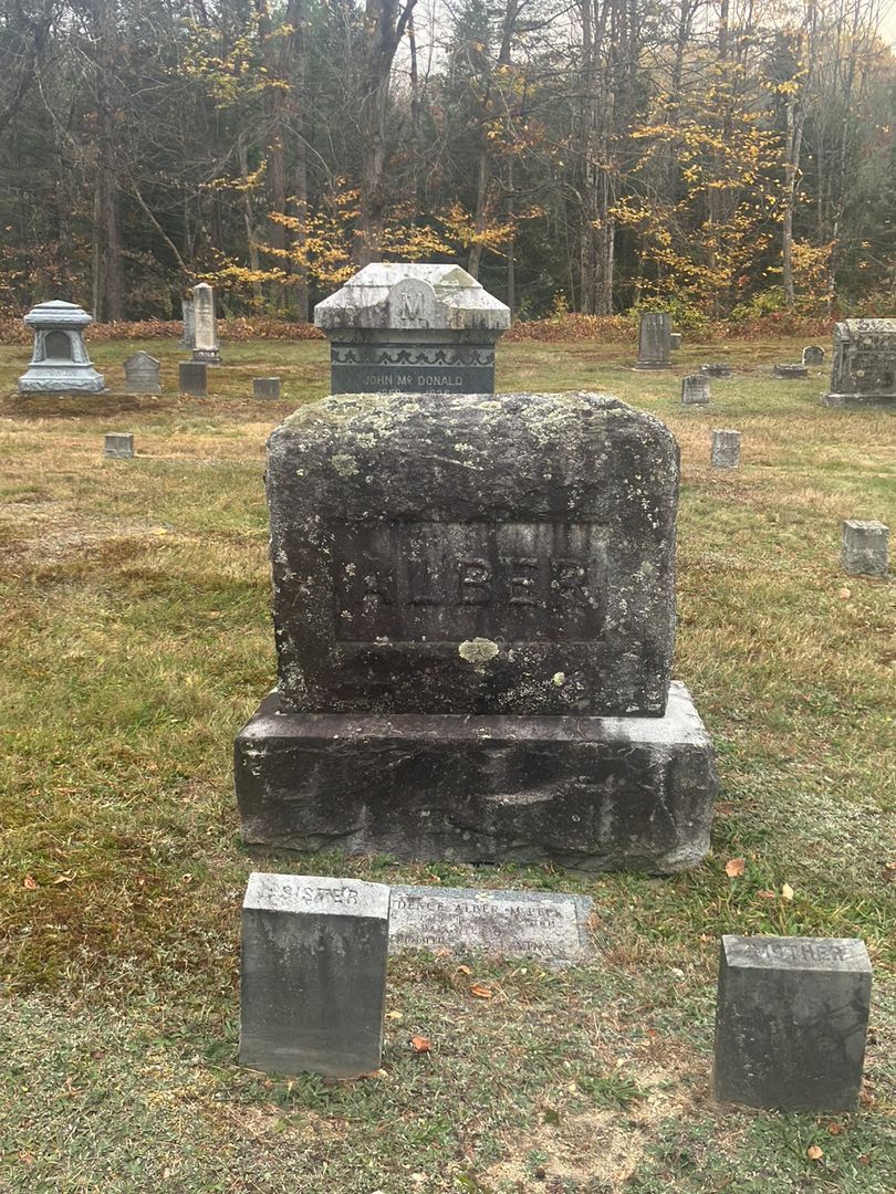 Prudence Alber McPeek's grave. Photo 1