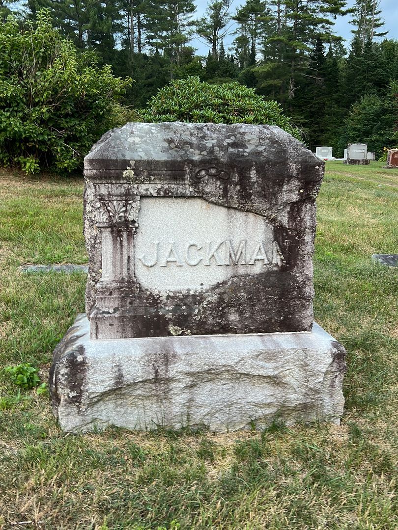 Herbert Jackman's grave. Photo 1