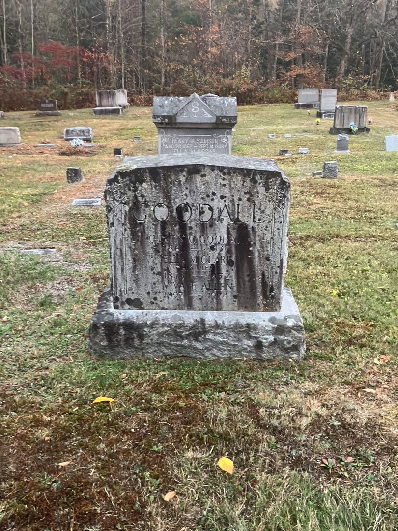Viva F. Allen's grave. Photo 1