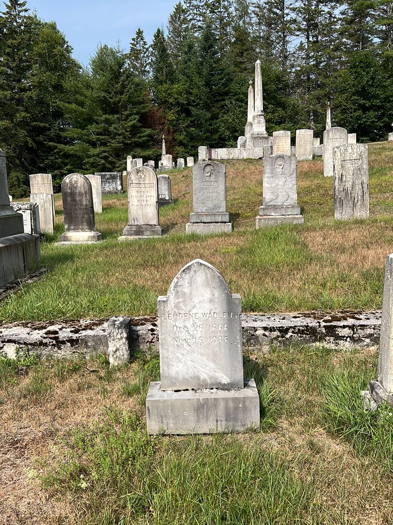 F. Eugene Wadleigh's grave. Photo 1