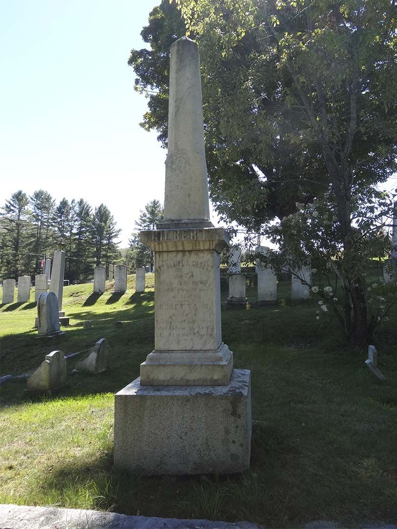 Nettie R. Morton's grave. Photo 1