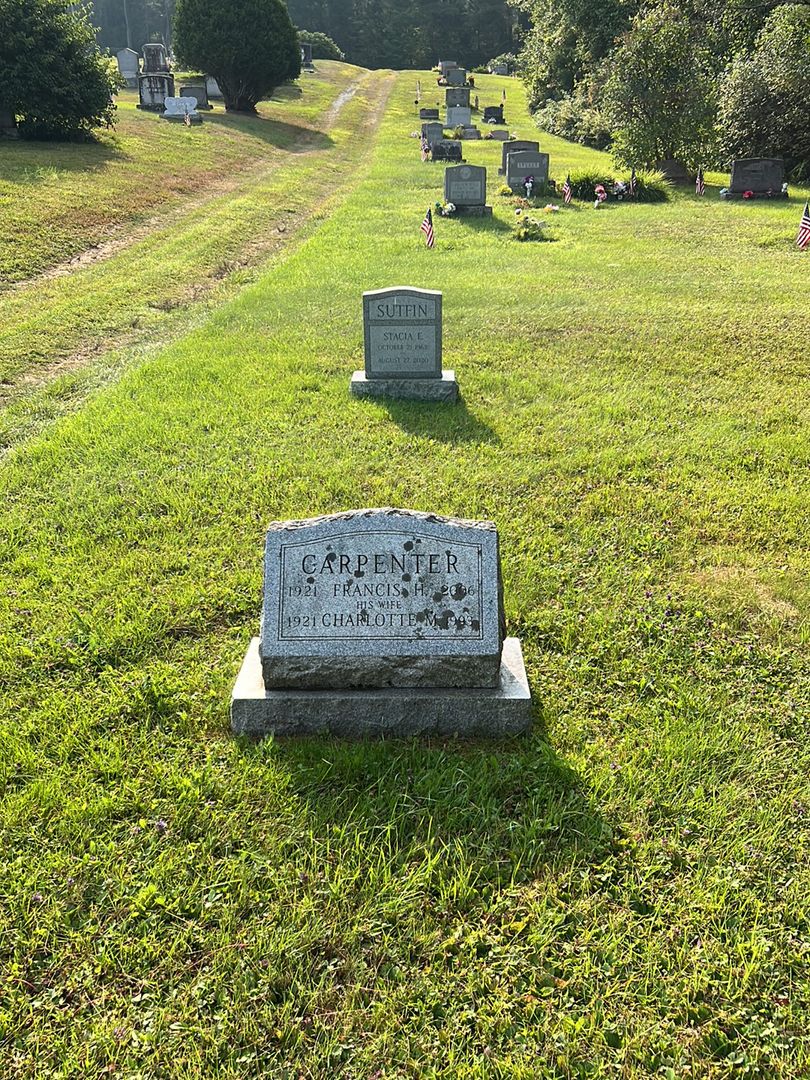 Francis H. Carpenter's grave. Photo 1