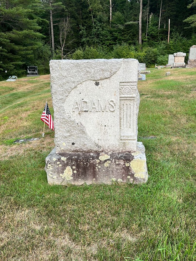 Minnie Adams's grave. Photo 1