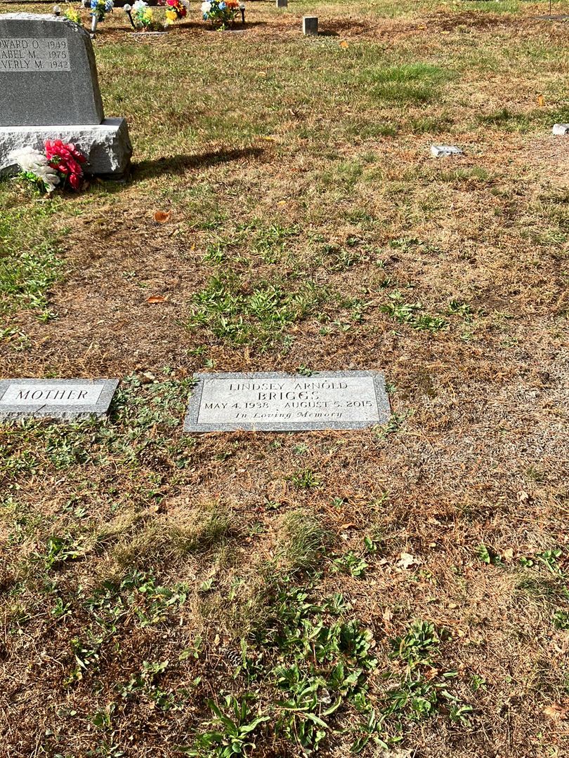 Lindsey Arnold Briggs's grave. Photo 1