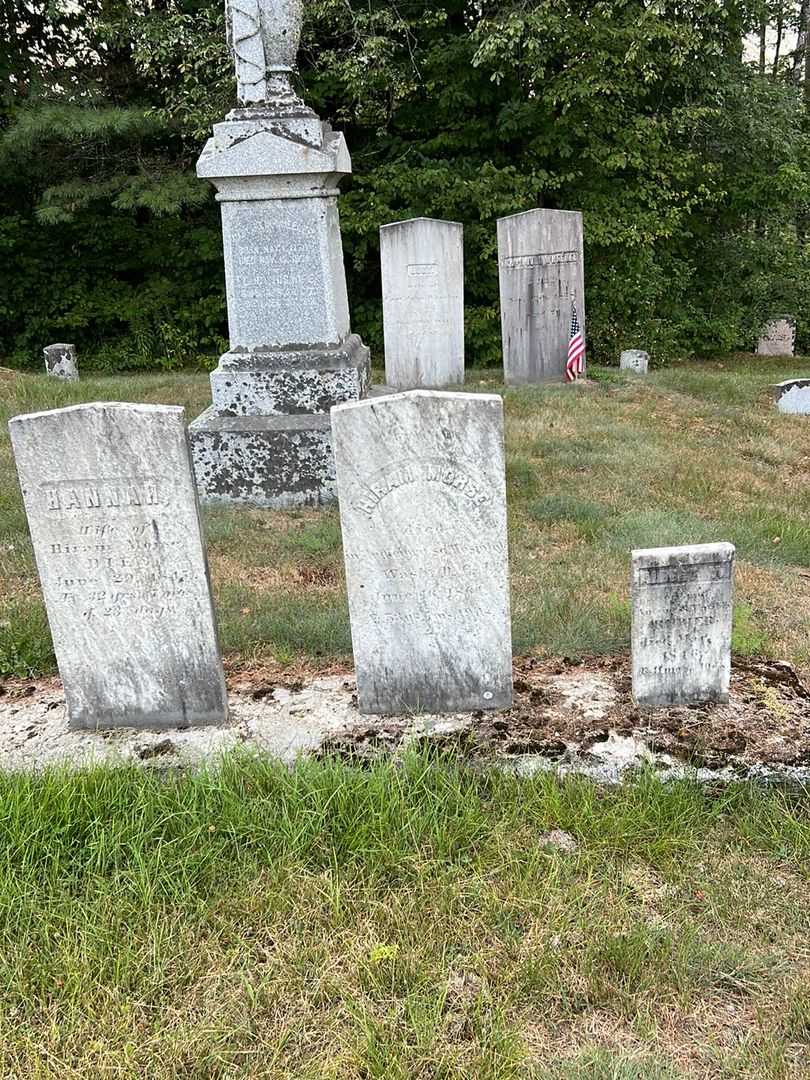 Hiram Morse's grave. Photo 1