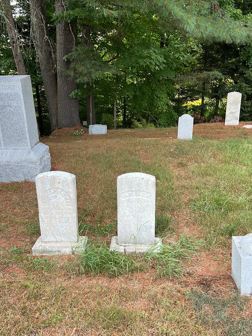 Sarah E. F. Rogers's grave. Photo 1