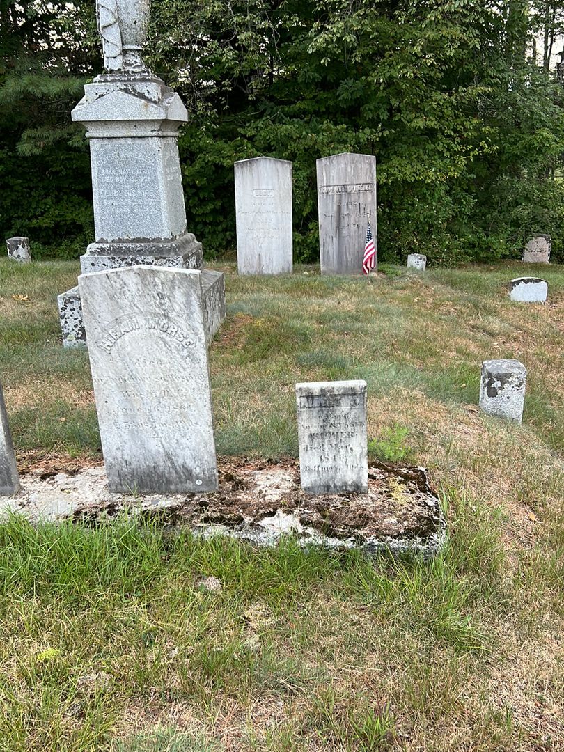 Albert W. Richer's grave. Photo 1