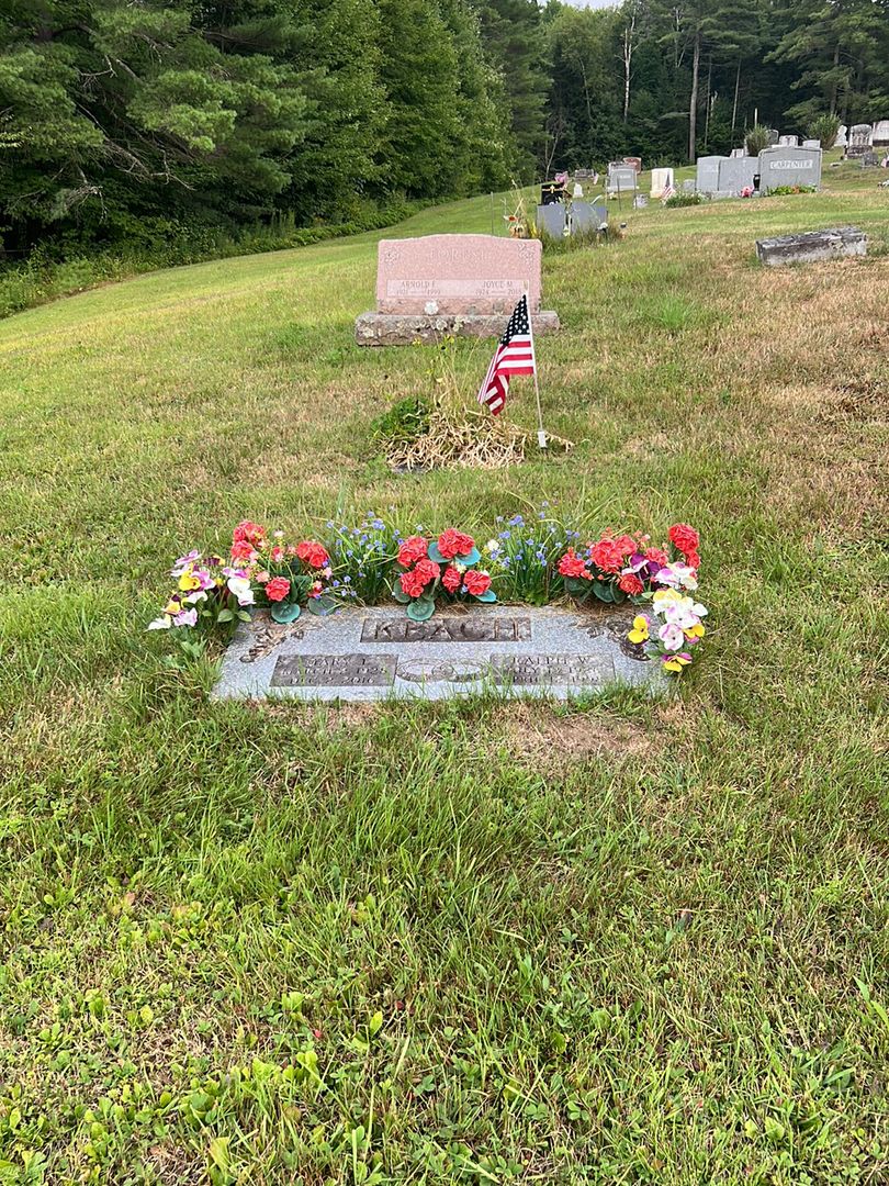 Mary L. Keach's grave. Photo 1