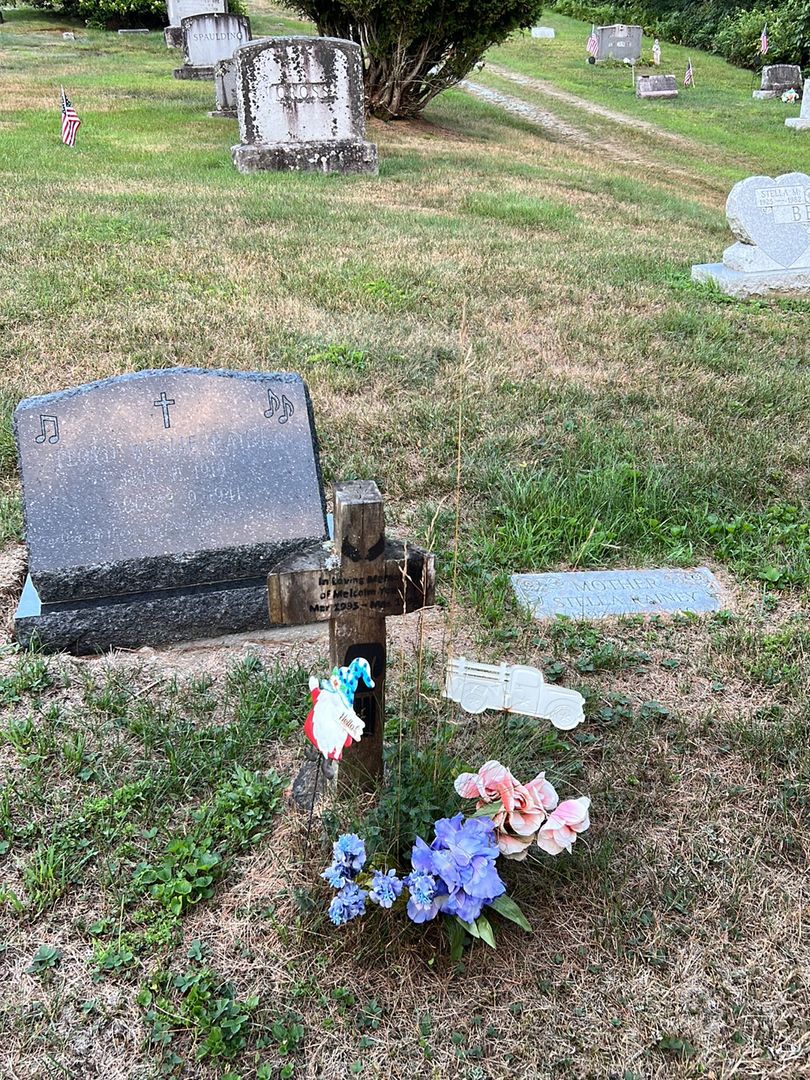 Melcolm Young's grave. Photo 1