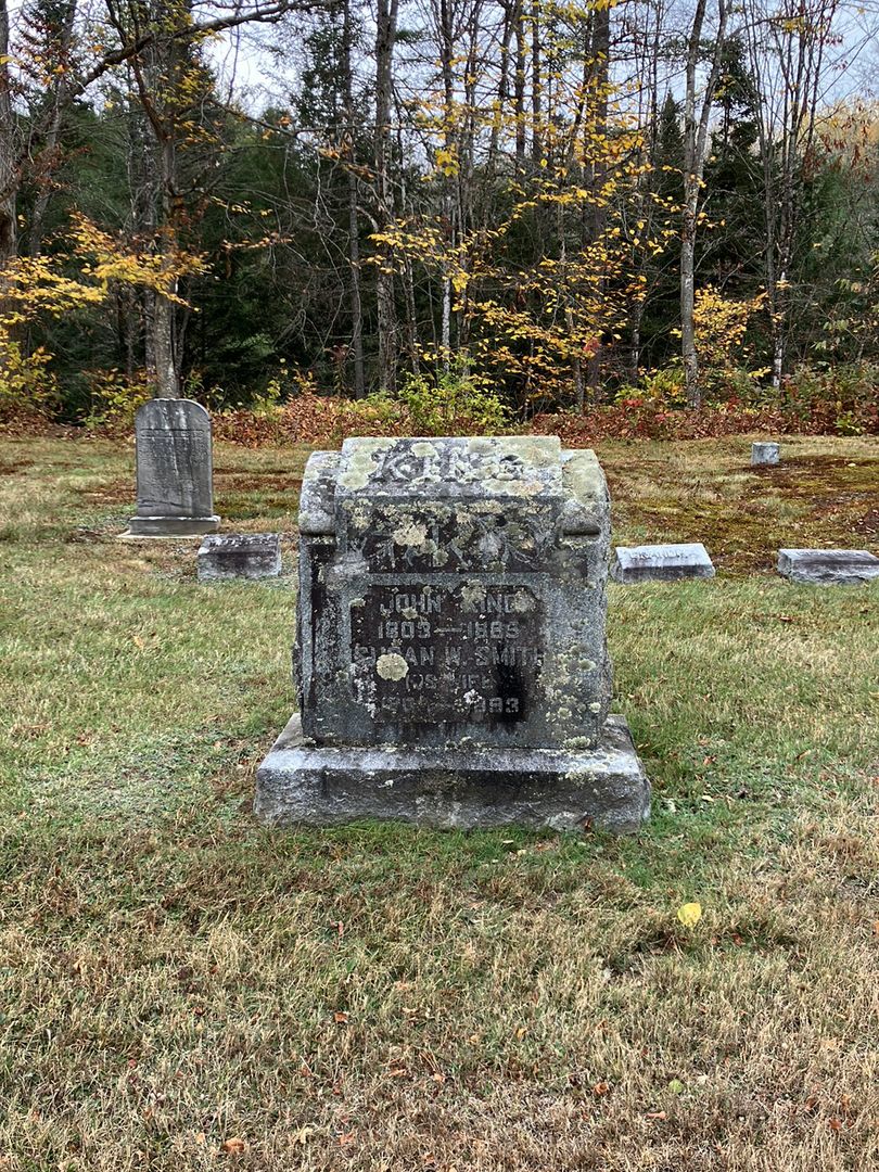 John King's grave. Photo 1