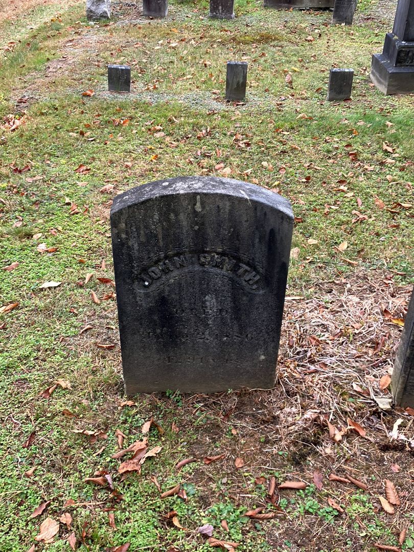 John Smith's grave. Photo 1