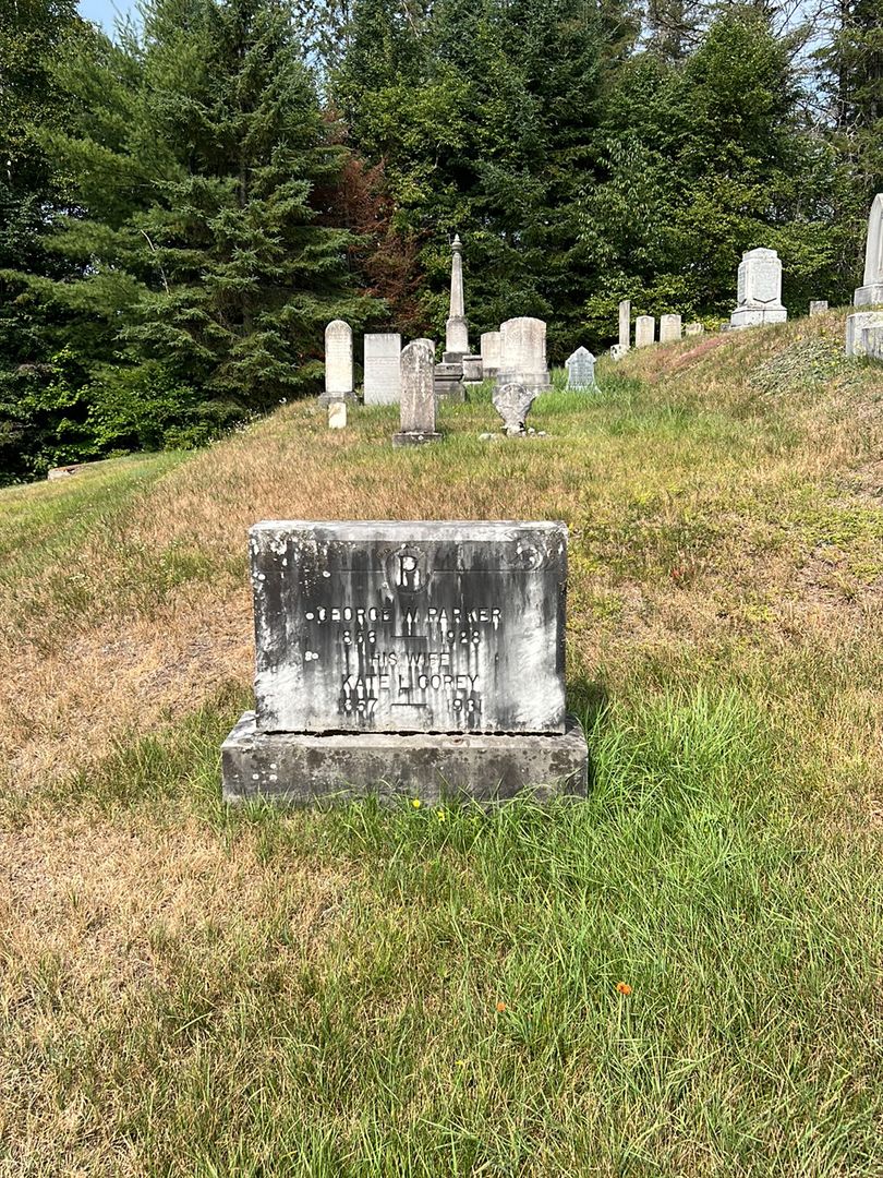 George W. Parker's grave. Photo 1
