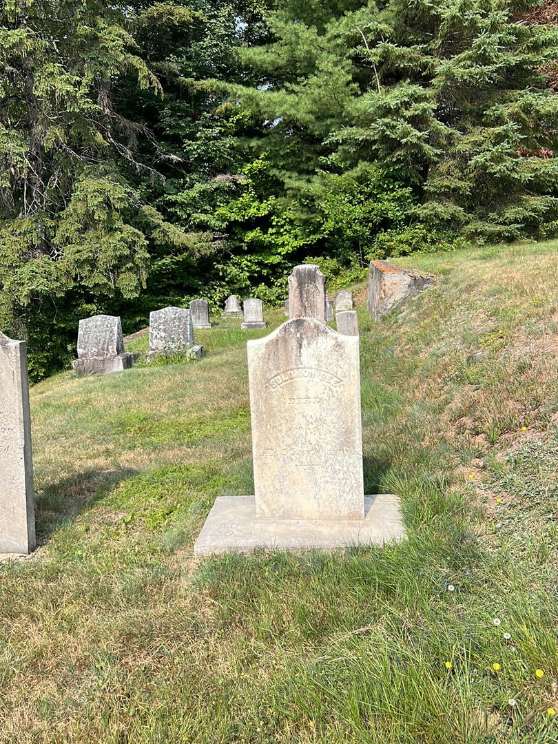 Solomon Gee's grave. Photo 1