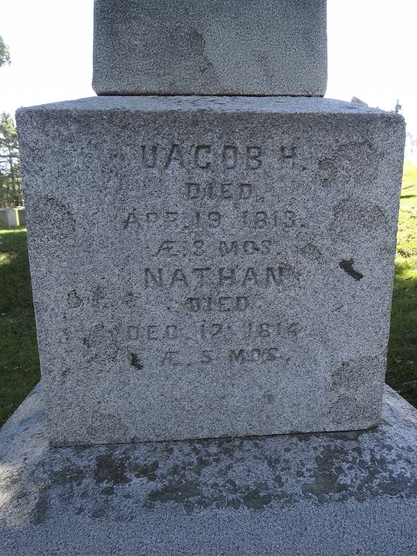 Jacob Harvey Morse's grave. Photo 1
