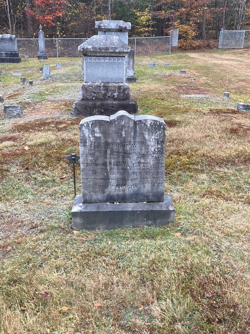 Etta May Webb's grave. Photo 1