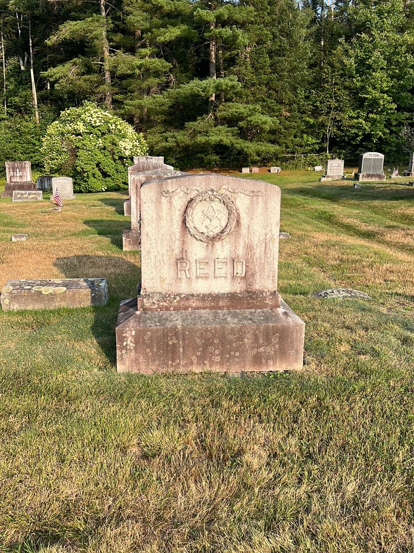 Baby Reed's grave