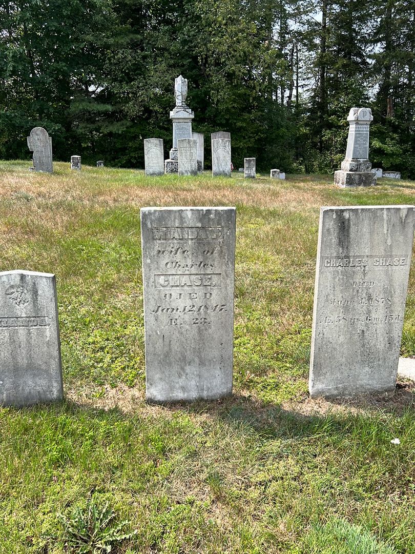 Mianda P. Chase's grave. Photo 1