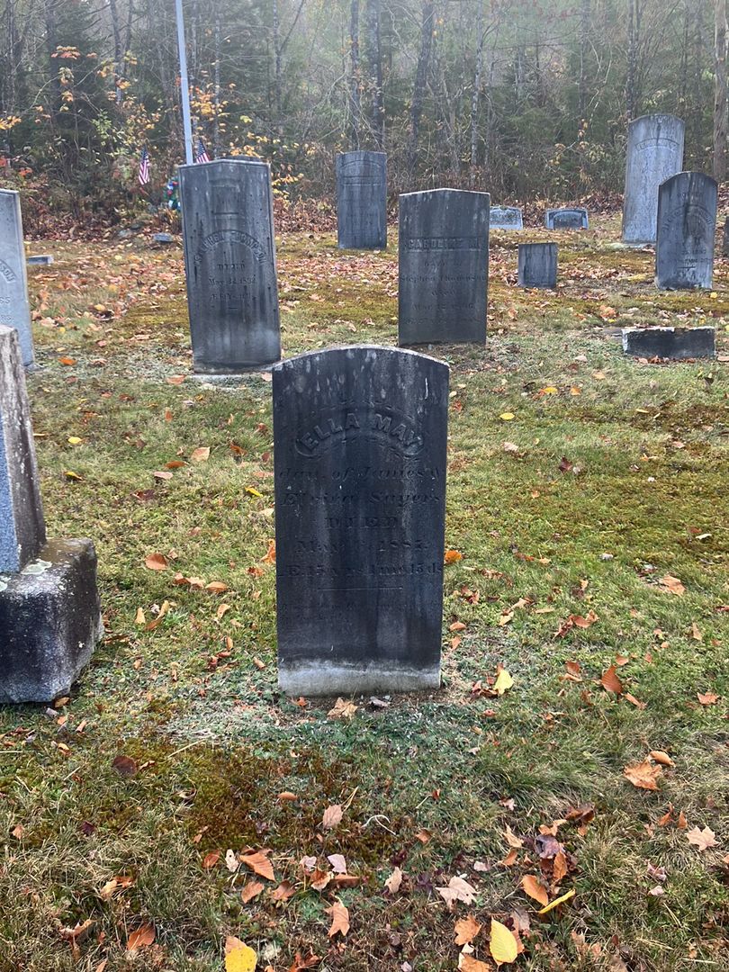 Ella May Sayers's grave. Photo 1