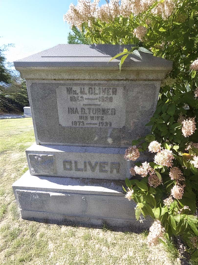 William Henry Oliver's grave. Photo 1