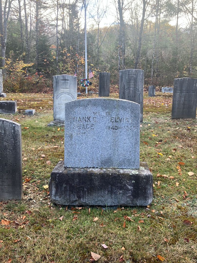 Frank O. Seace's grave. Photo 1